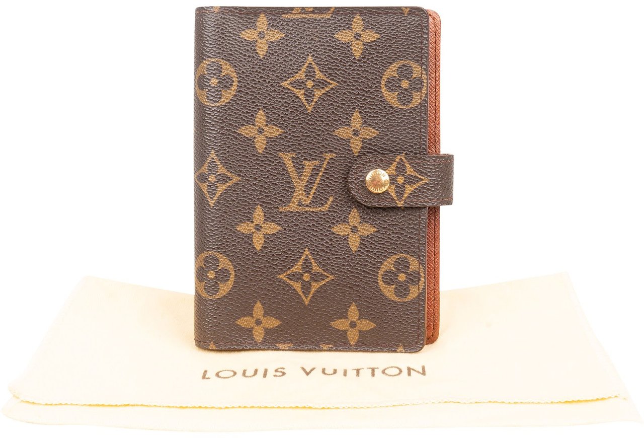 Louis Vuitton Monogram Canvas Agenda PM Bruin
