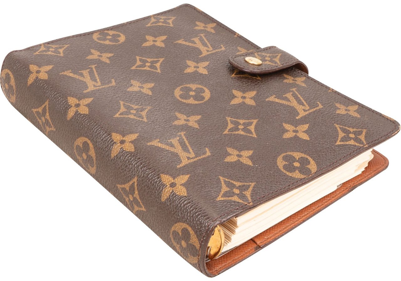Louis Vuitton Monogram Canvas Agenda MM Organizer Bruin