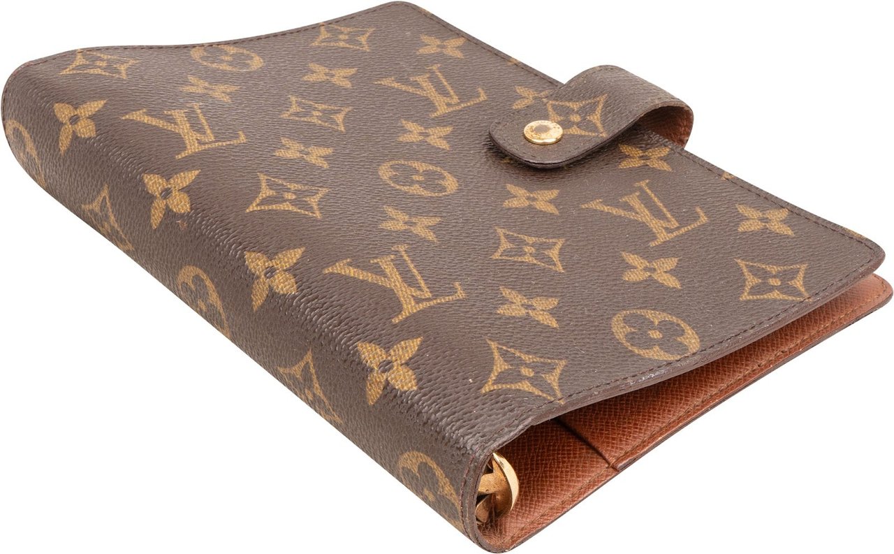 Louis Vuitton Monogram Canvas Agenda MM Organizer Bruin
