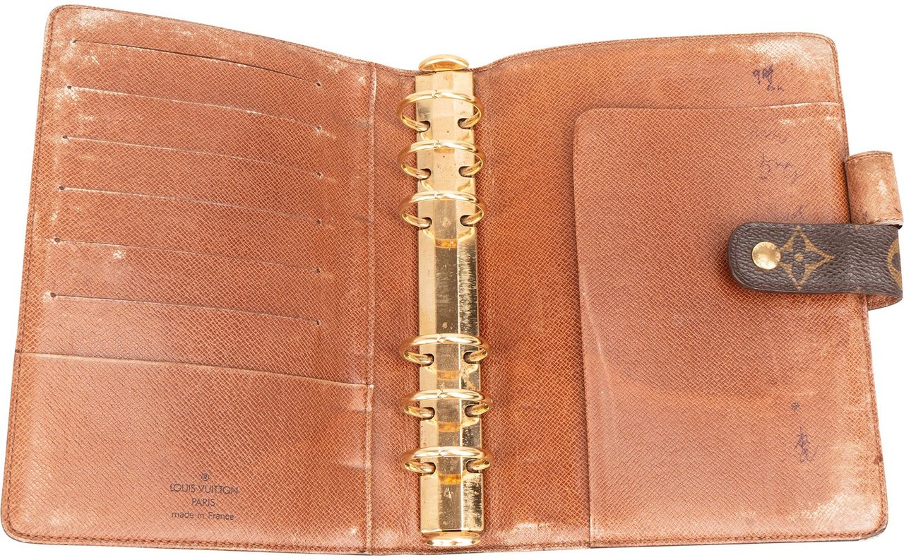Louis Vuitton Monogram Canvas Agenda MM Organizer Bruin