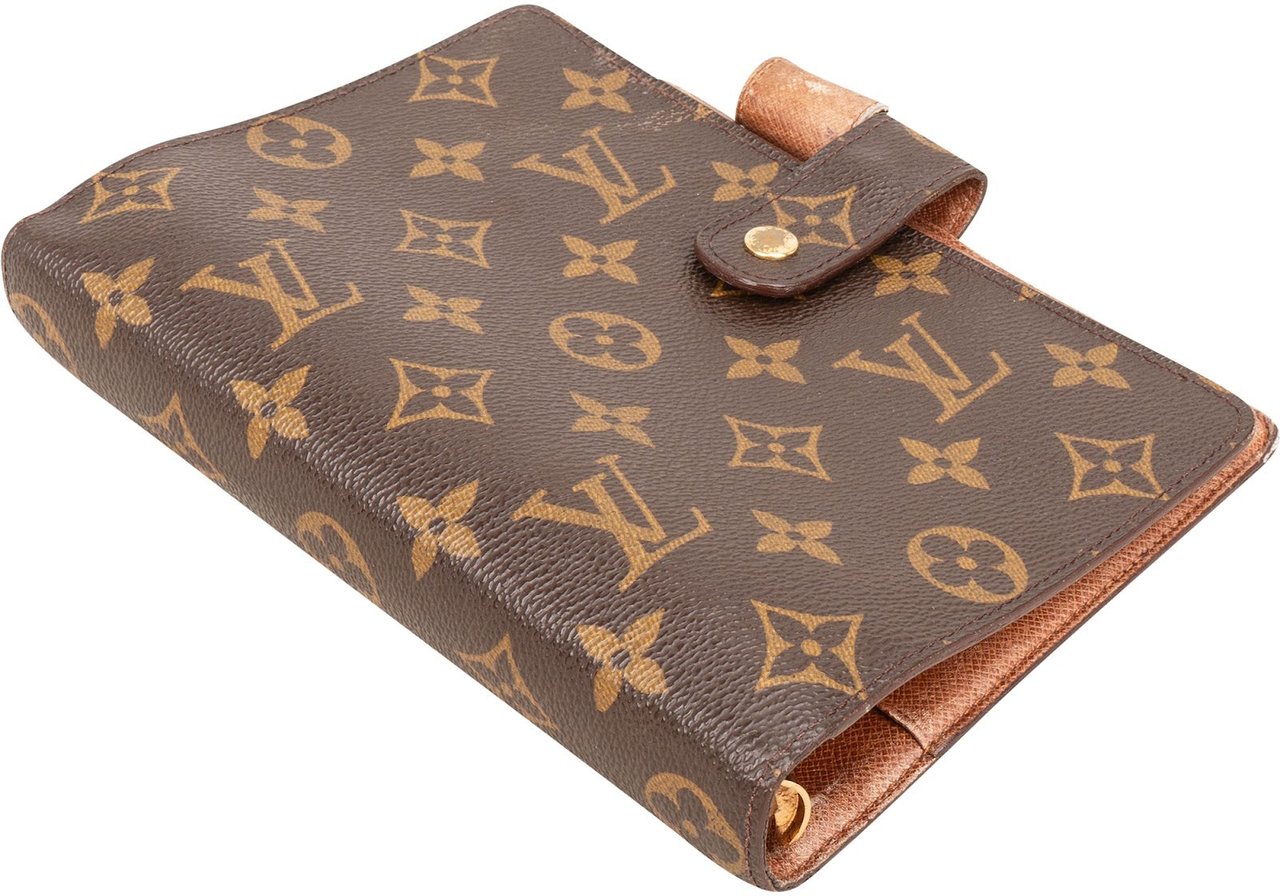 Louis Vuitton Monogram Canvas Agenda MM Organizer Bruin