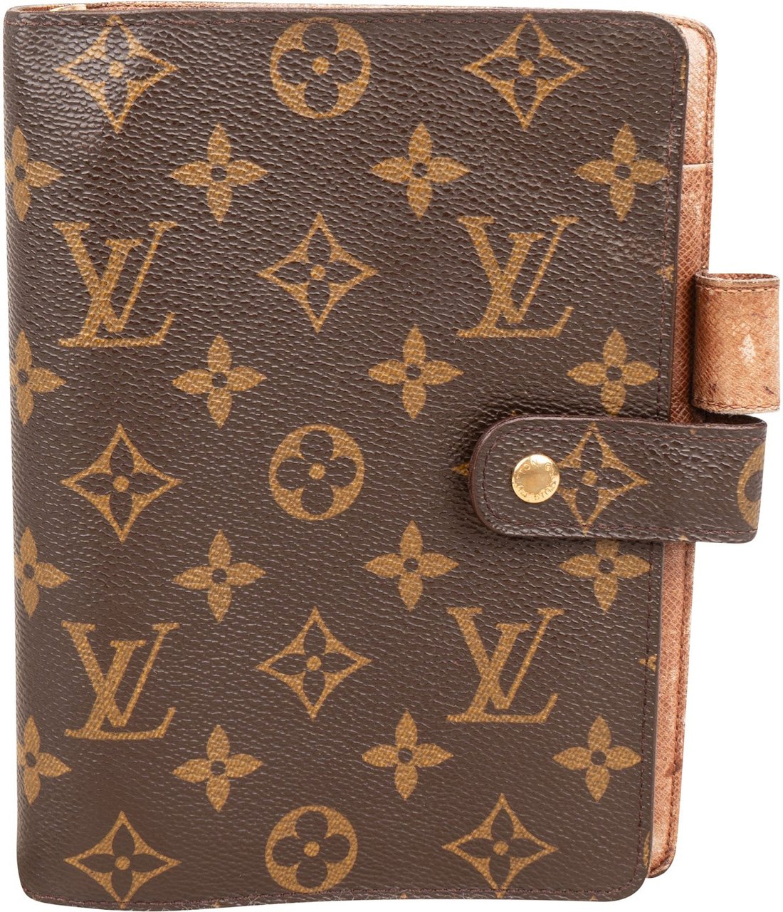 Louis Vuitton Monogram Canvas Agenda MM Organizer Bruin
