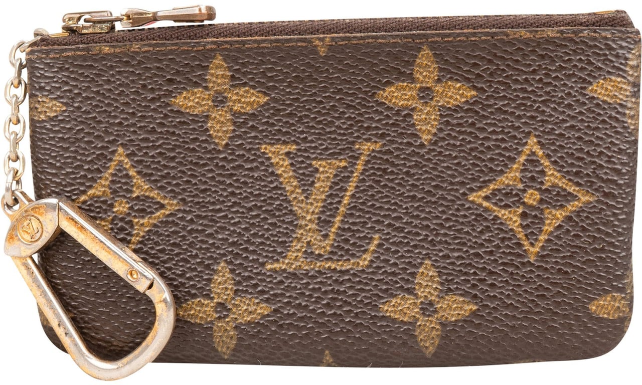 Louis Vuitton Monogram Canvas Key Pouch Bruin