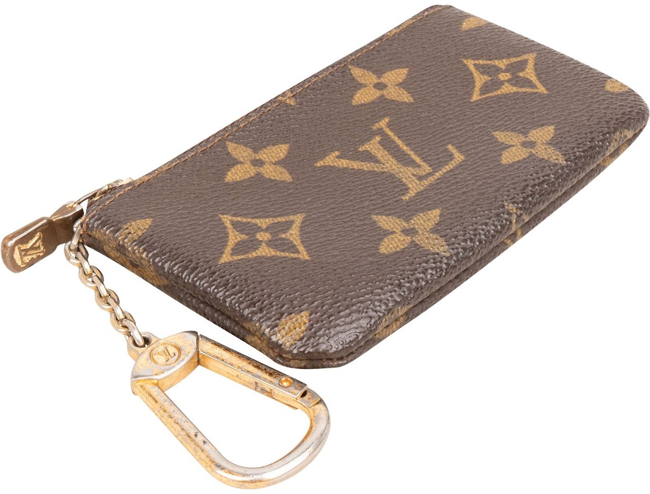Louis Vuitton Monogram Canvas Key Pouch Bruin