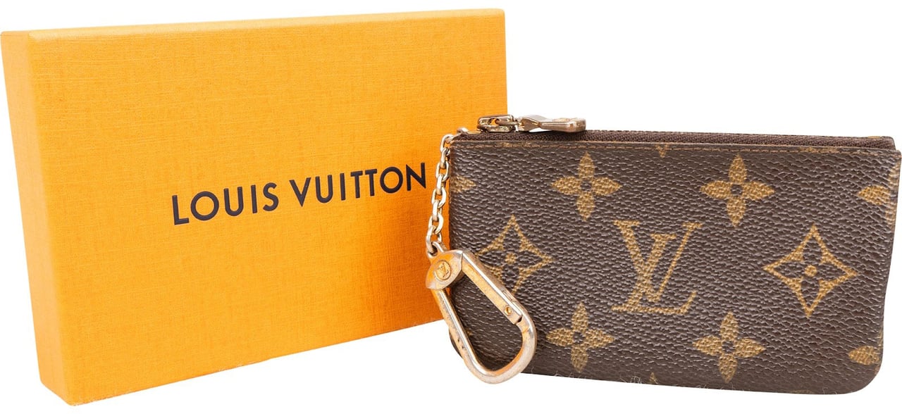 Louis Vuitton Monogram Canvas Key Pouch Bruin