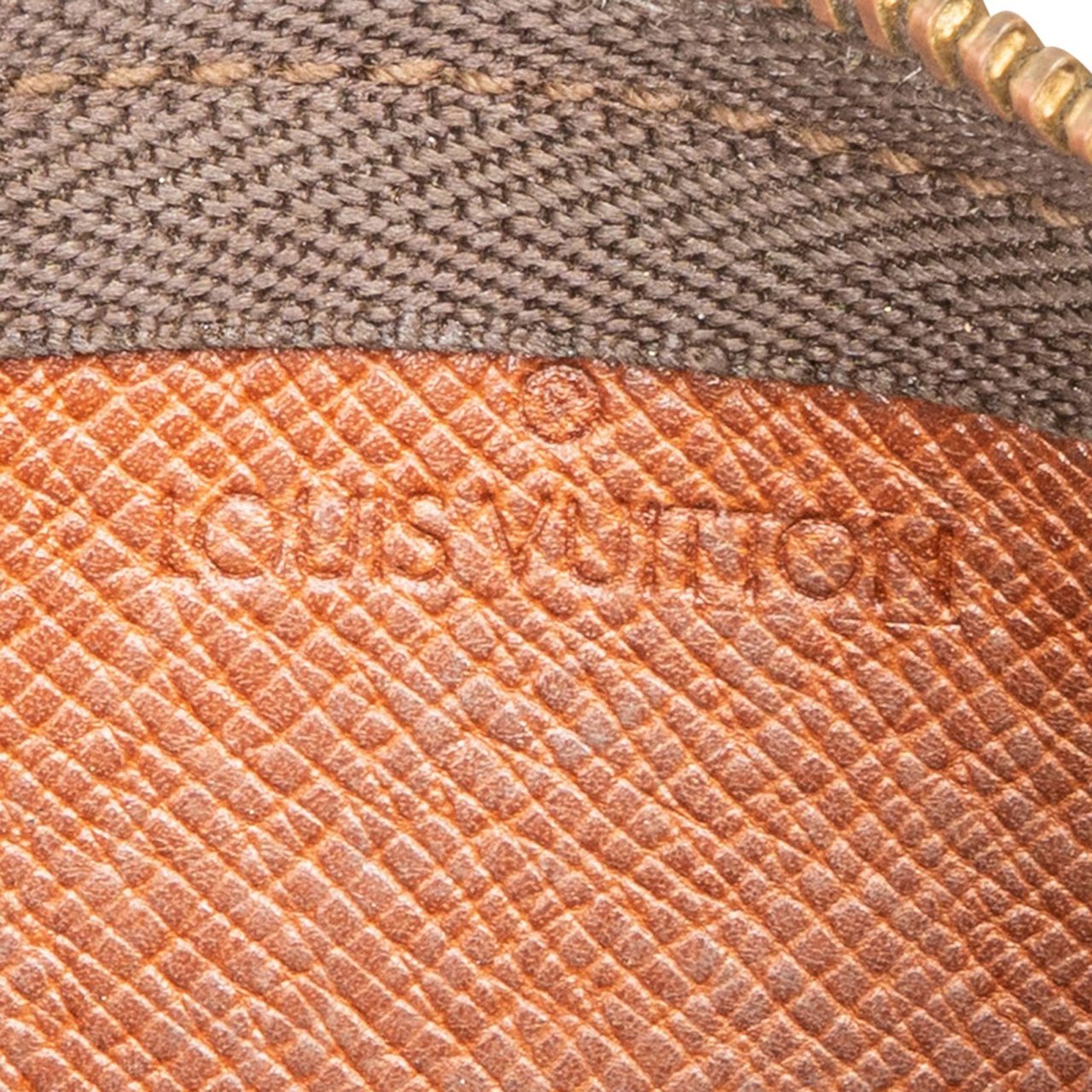 Louis Vuitton Monogram Canvas Cles Key Pouch Bruin