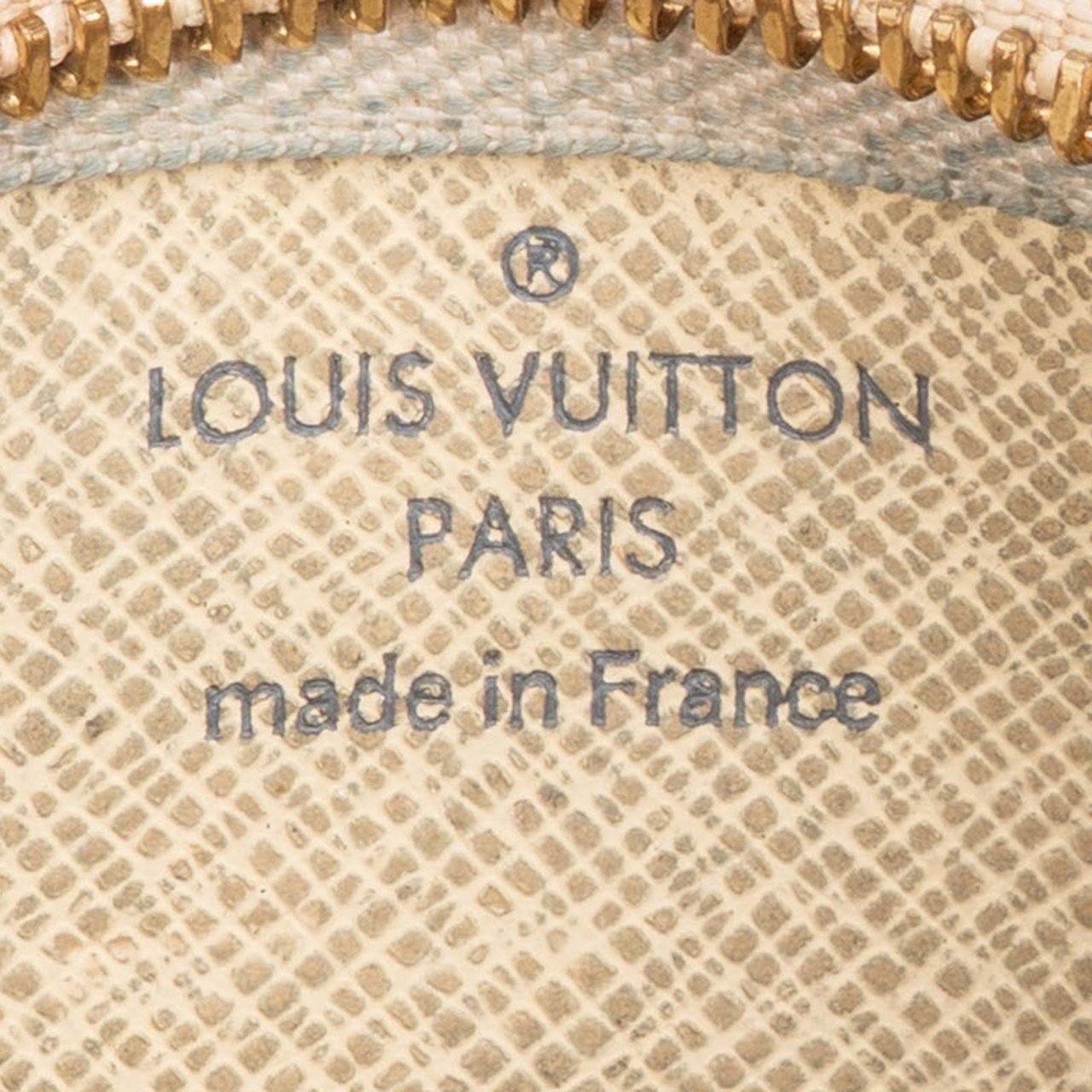 Louis Vuitton Monogram Damier Azur Canvas Cles Key Pouch Blauw