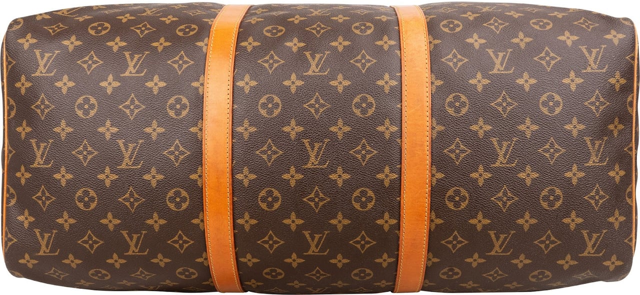 Louis Vuitton Monogram Canvas Sac Souple 55 Travel Bag Bruin