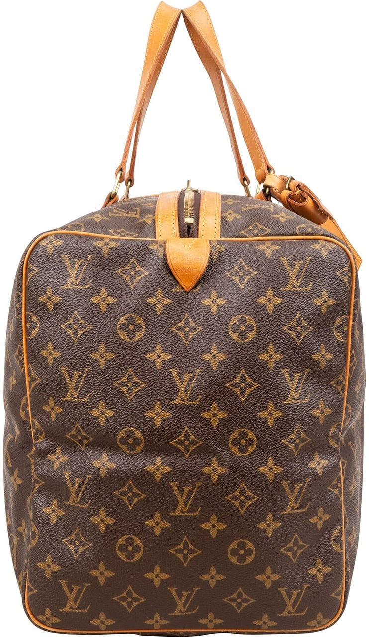 Louis Vuitton Monogram Canvas Sac Souple 55 Travel Bag Bruin