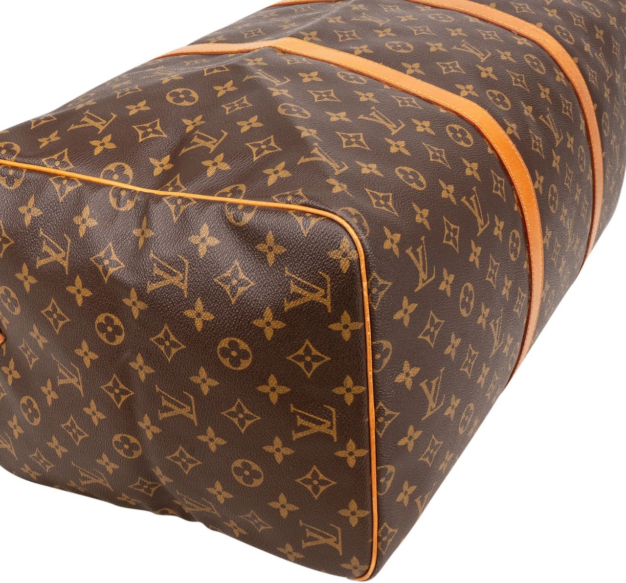 Louis Vuitton Monogram Canvas Sac Souple 55 Travel Bag Bruin