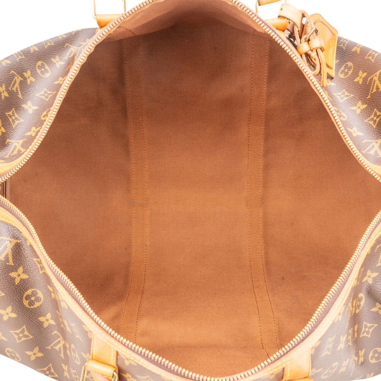 Louis Vuitton Monogram Canvas Sac Souple 55 Travel Bag Bruin