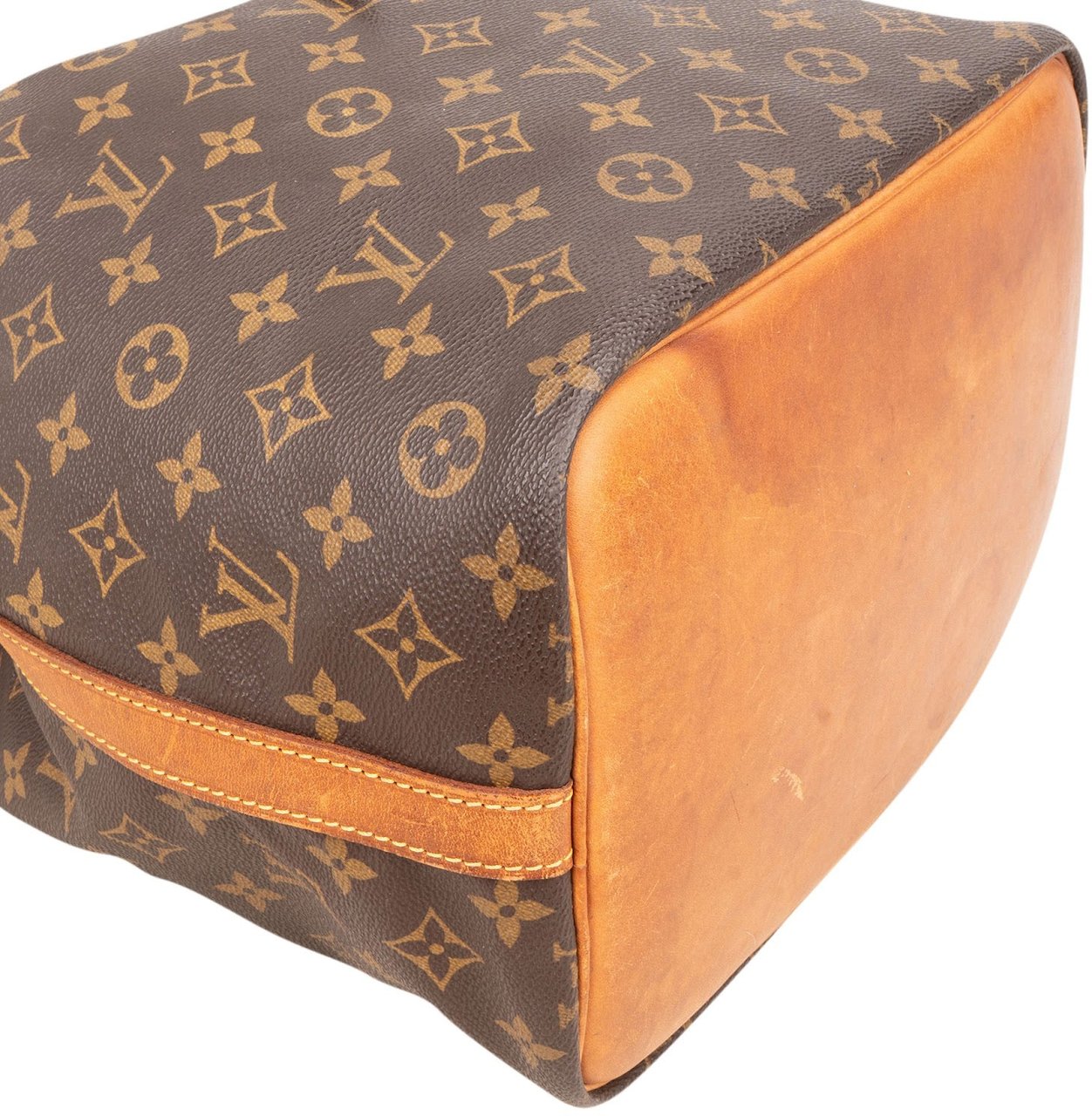 Louis Vuitton Monogram Canvas Sac Noé Petit Shoulder Bag Bruin