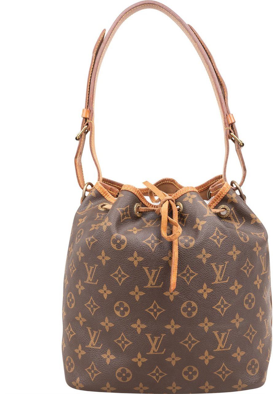 Louis Vuitton Monogram Canvas Sac Noé Petit Shoulder Bag Bruin