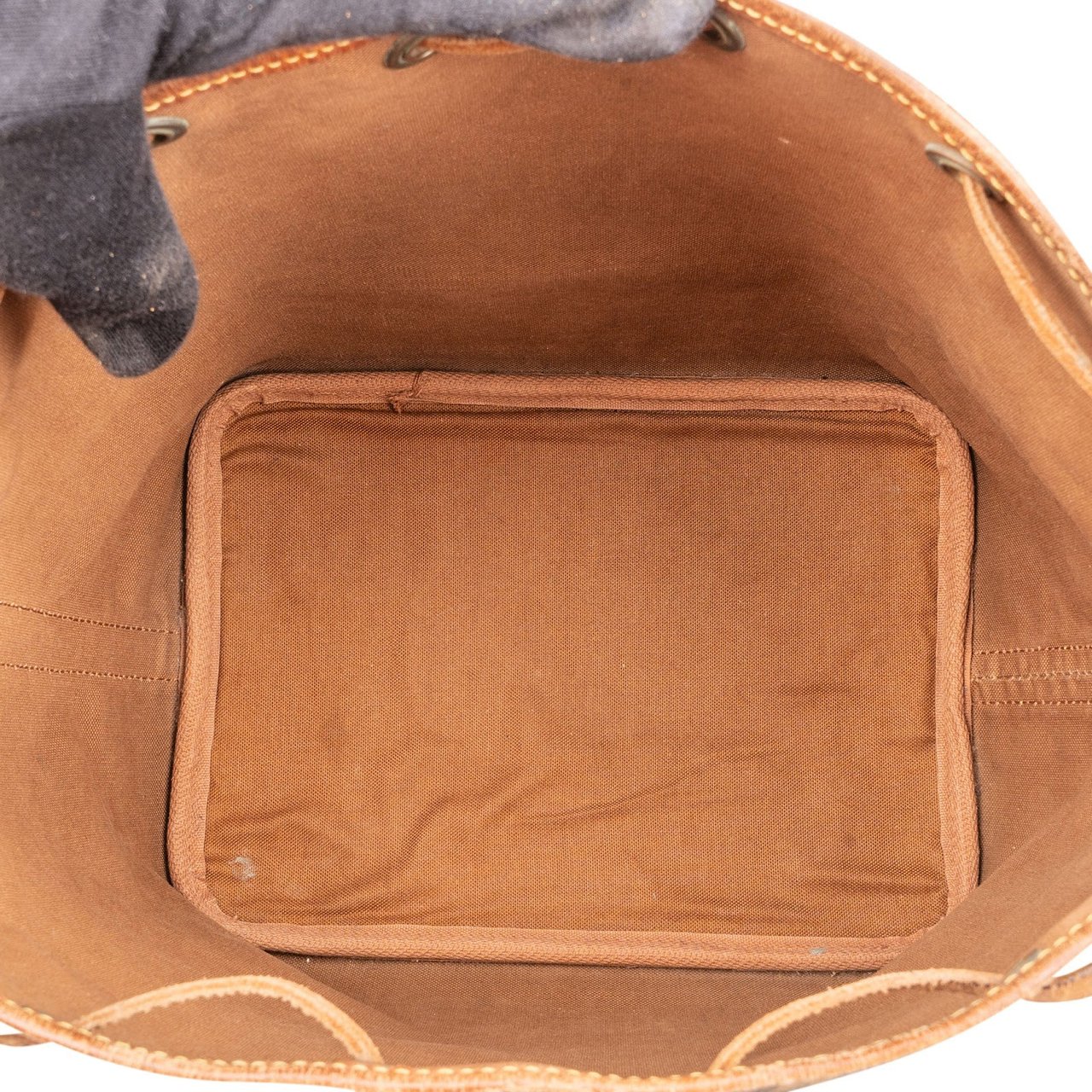 Louis Vuitton Monogram Canvas Sac Noé Petit Shoulder Bag Bruin
