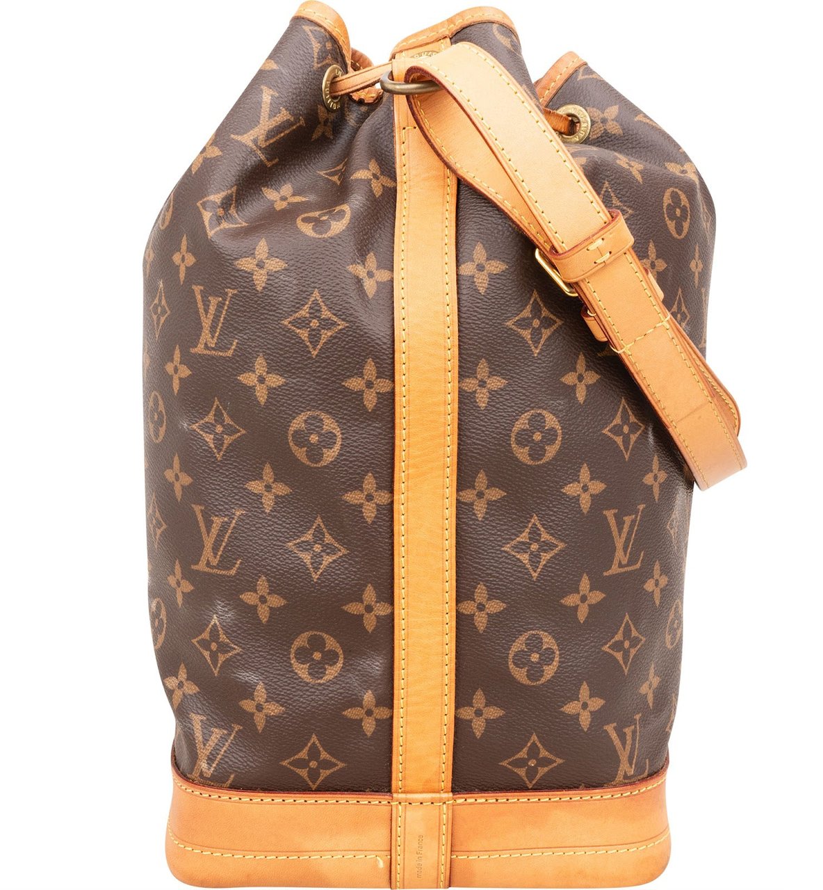 Louis Vuitton Monogram Canvas Sac Noé Grande Shoulder Bag Bruin