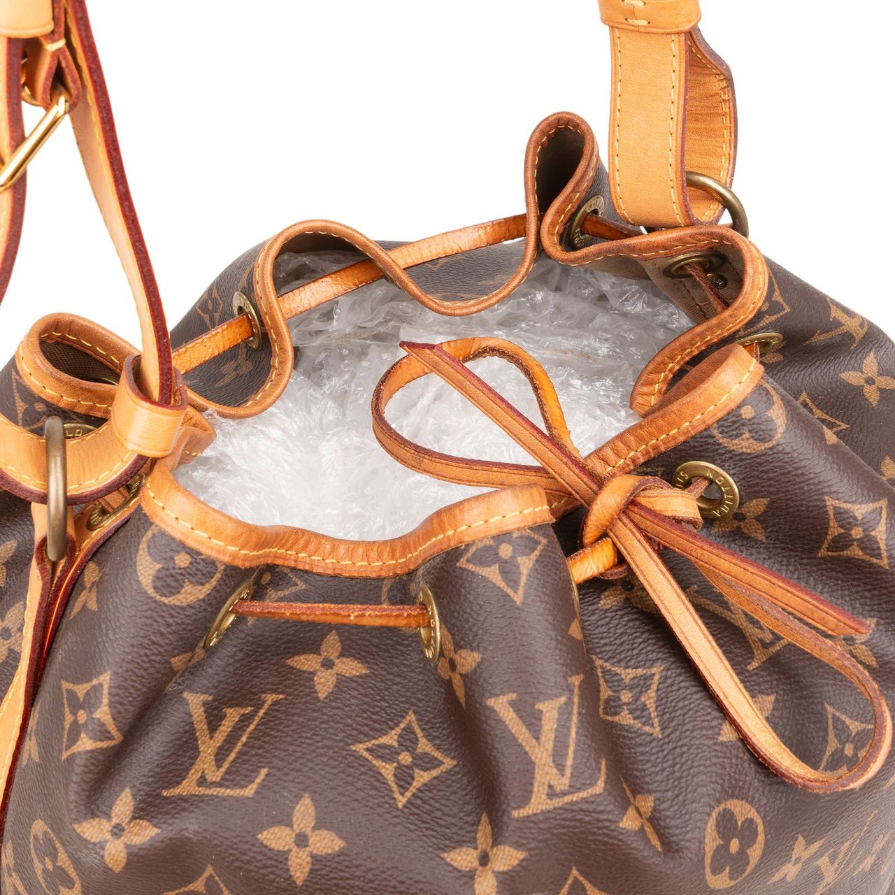 Louis Vuitton Monogram Canvas Sac Noé Grande Shoulder Bag Bruin