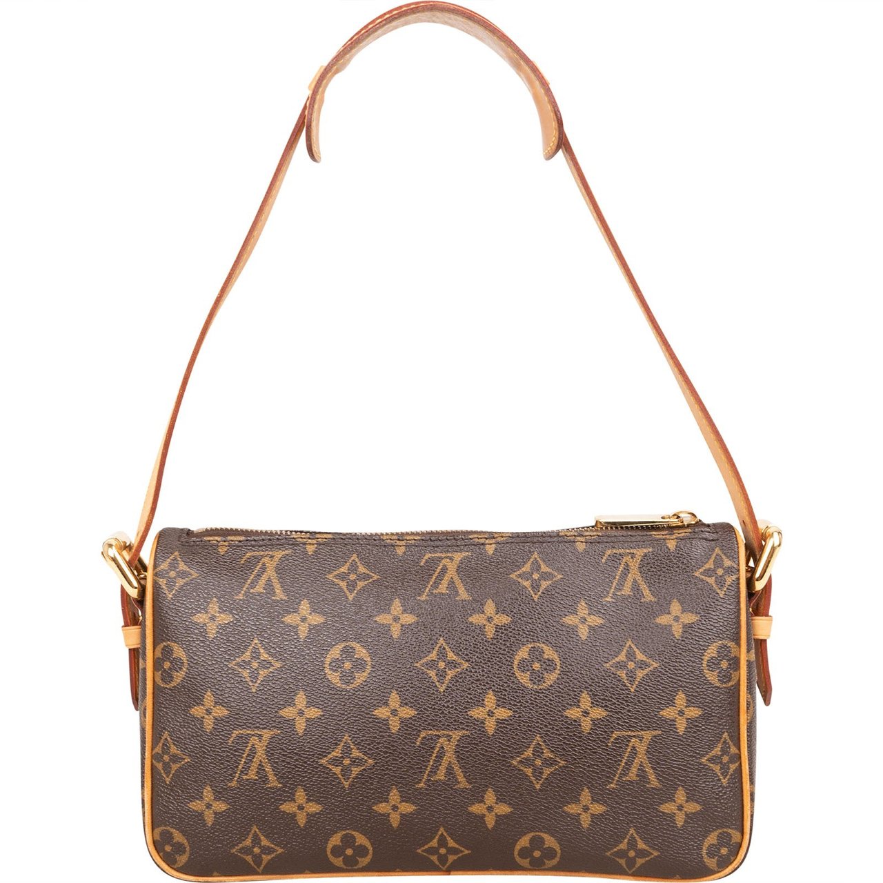 Louis Vuitton Monogram Canvas Ravello GM Shoulder Bag Bruin