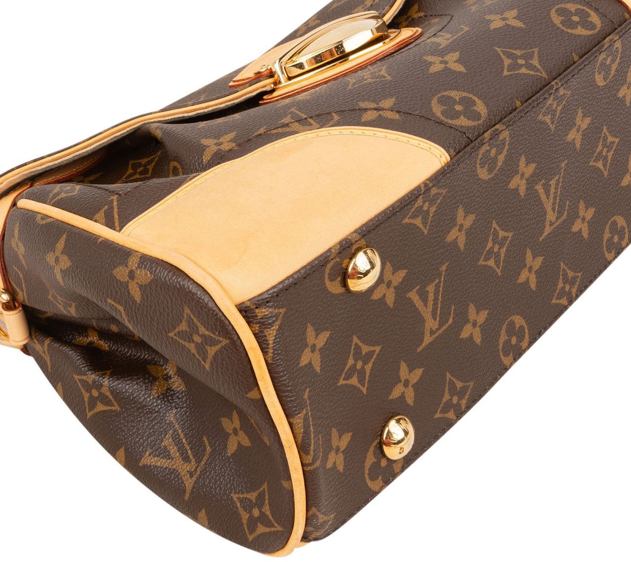 Louis Vuitton Monogram Canvas Beverly MM Shoulder Bag Bruin