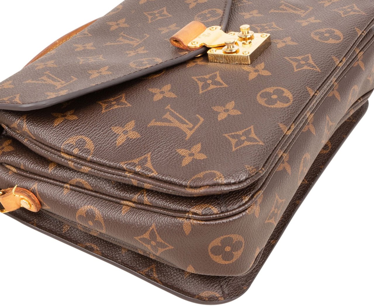 Louis Vuitton Monogram Canvas Pochette Métis Handbag Bruin