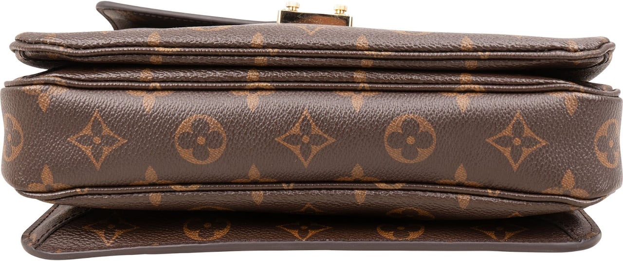 Louis Vuitton Monogram Canvas Pochette Métis Handbag Bruin