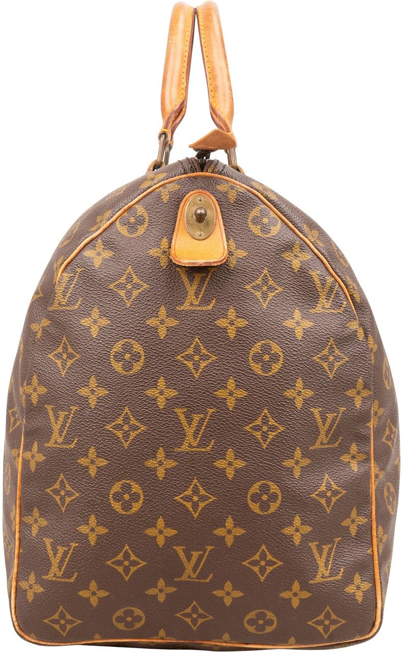 Louis Vuitton Monogram Canvas Keepall 50 Travel Bag Bruin