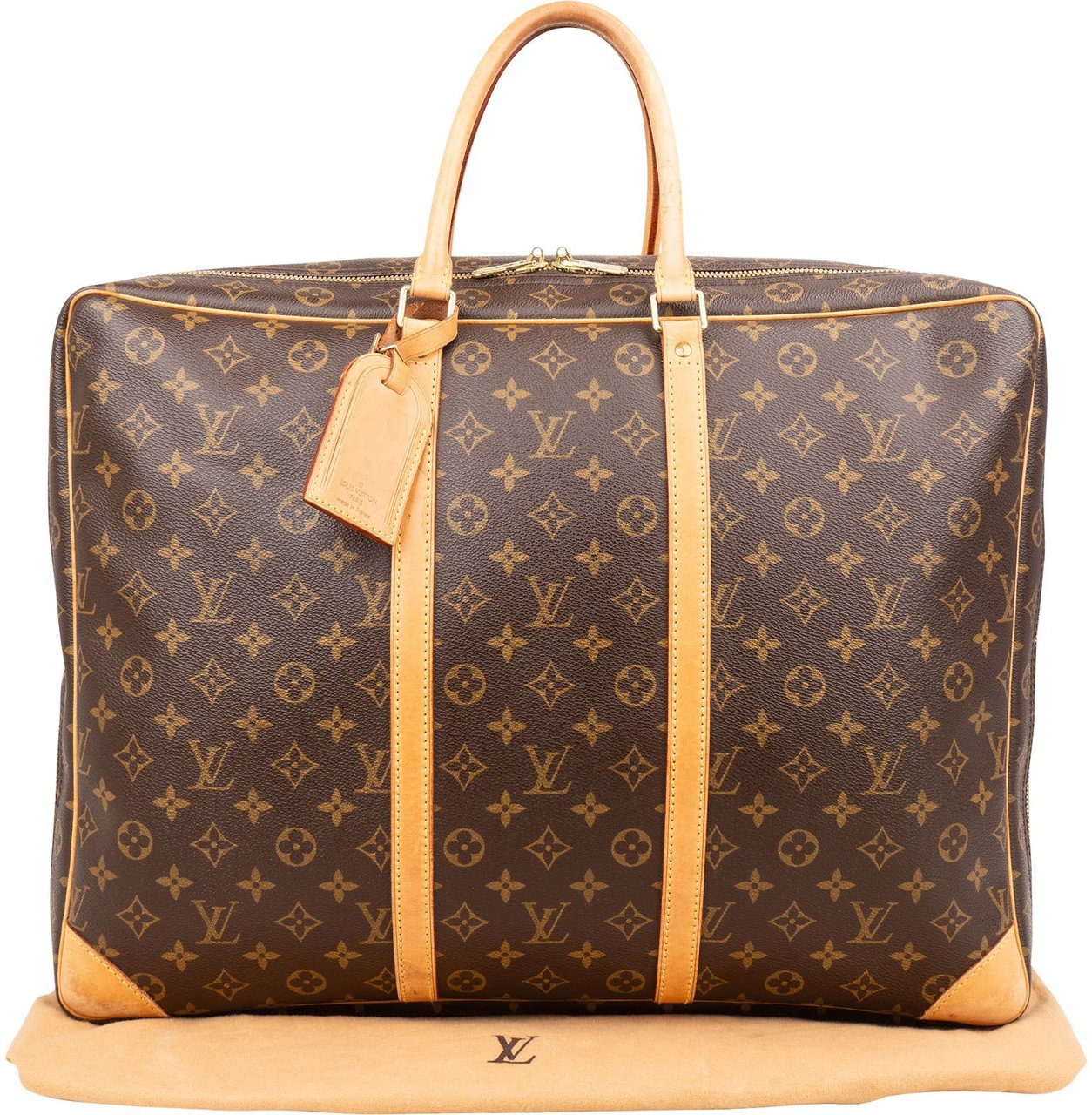 Louis Vuitton Monogram Canvas Sirius 50 Travel Bag Bruin