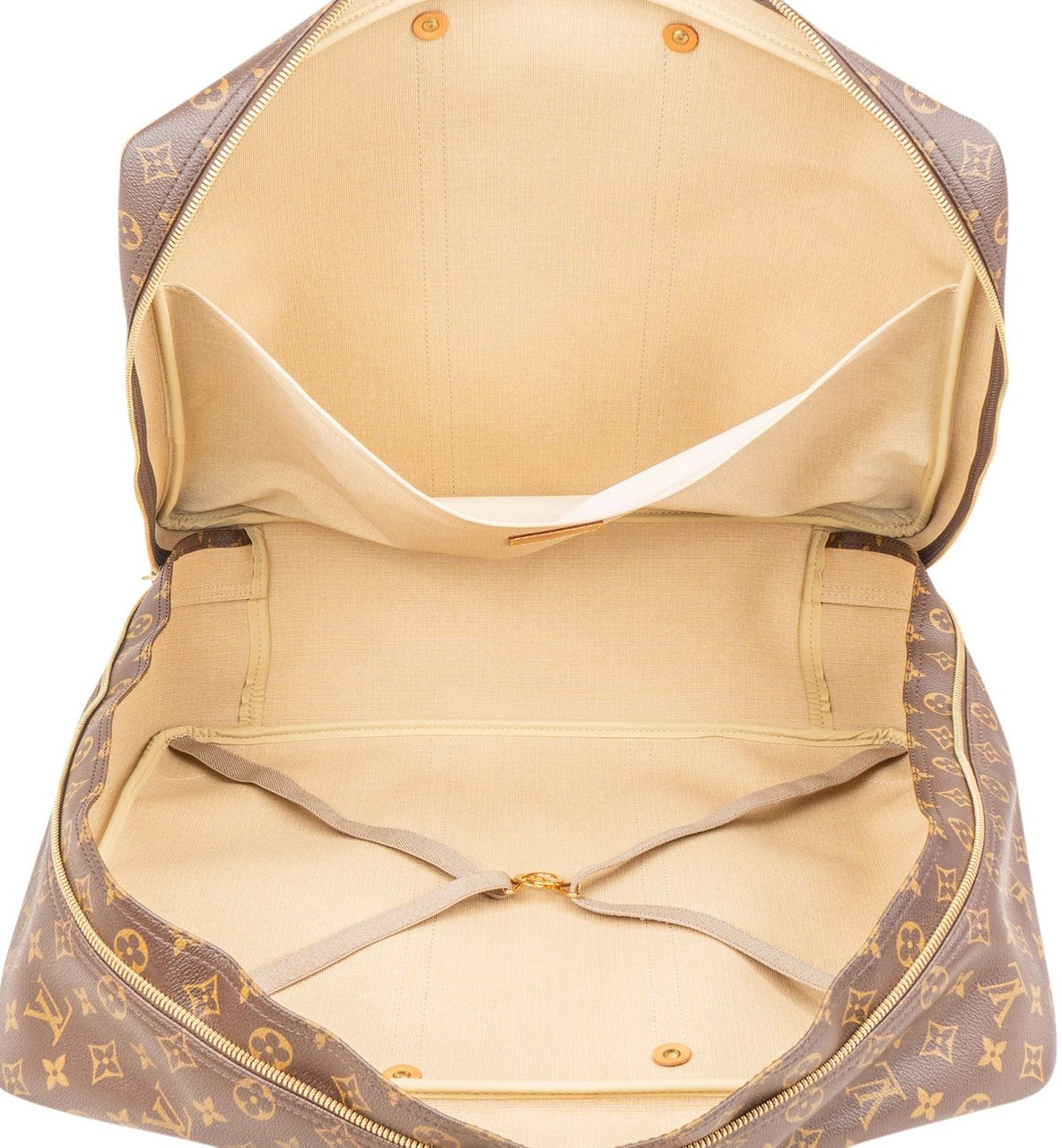 Louis Vuitton Monogram Canvas Sirius 50 Travel Bag Bruin