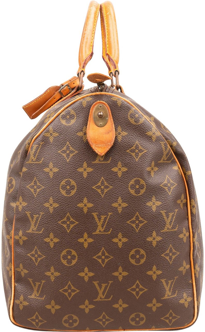 Louis Vuitton Monogram Canvas Keepall 50 Travel Bag Bruin