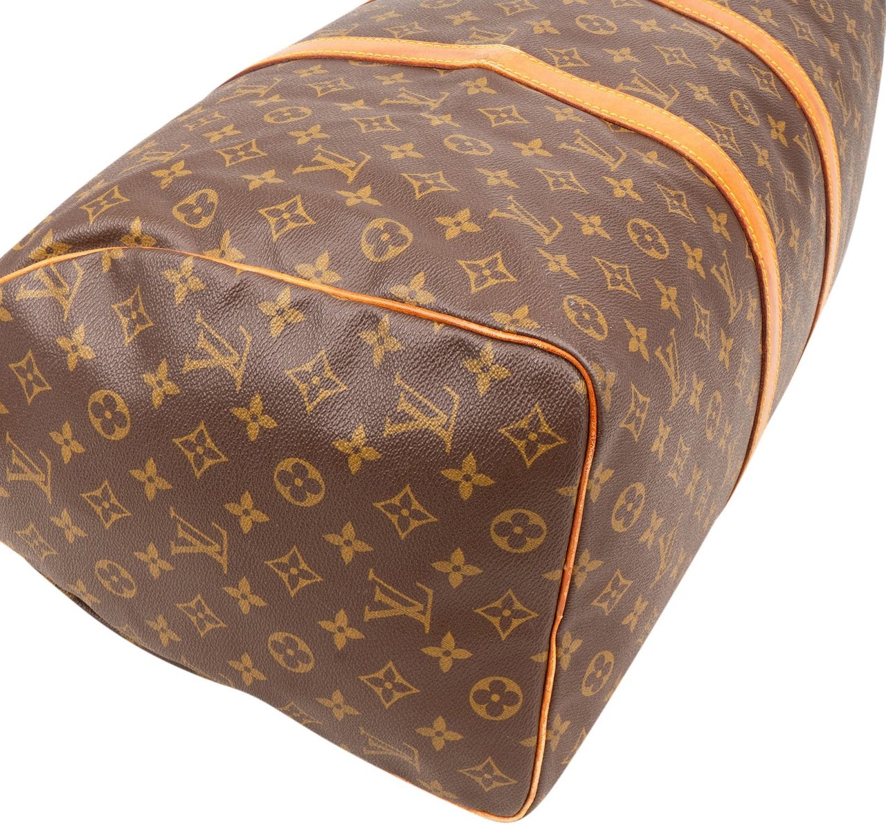 Louis Vuitton Monogram Canvas Keepall 50 Travel Bag Bruin