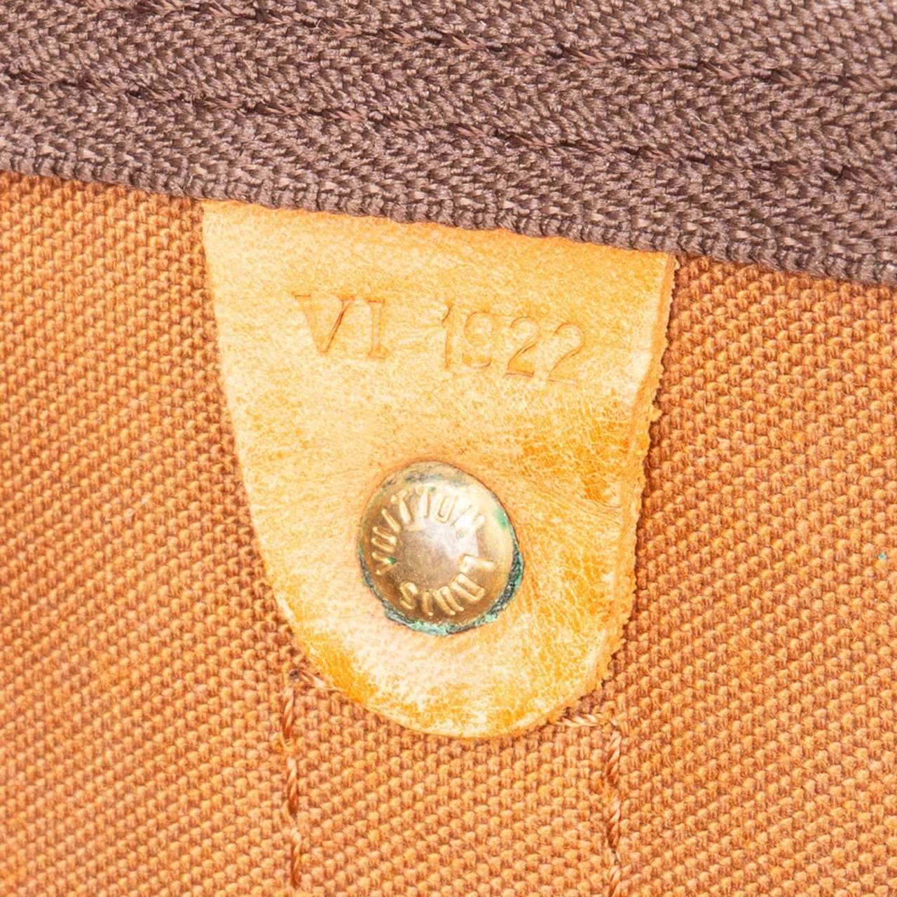 Louis Vuitton Monogram Canvas Keepall 55 Bandoulière Travel Bag Bruin