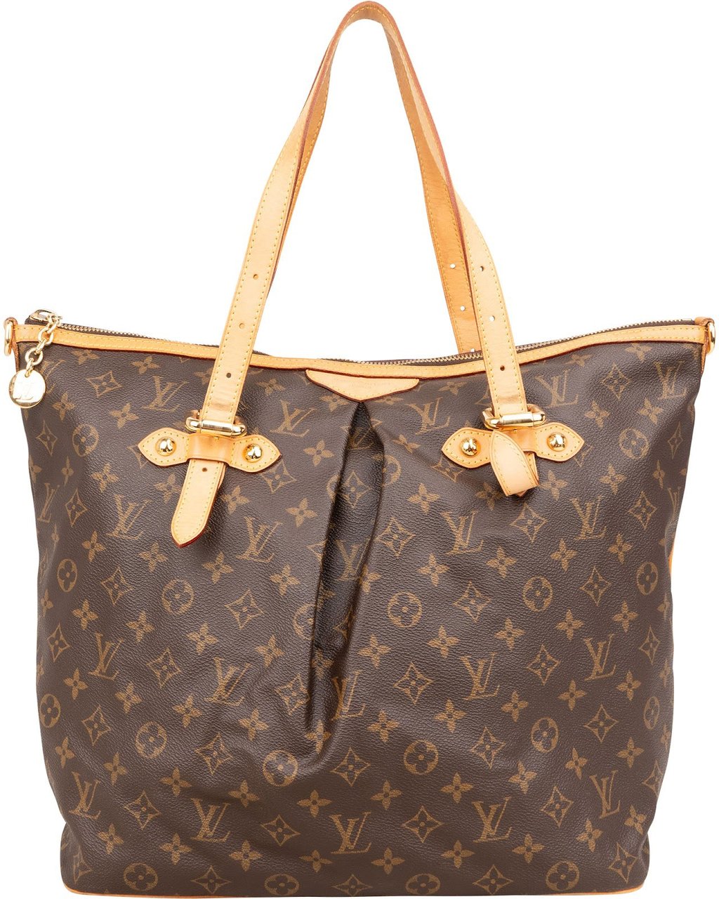 Louis Vuitton Monogram Canvas Palermo GM Shoulder Bag Bruin