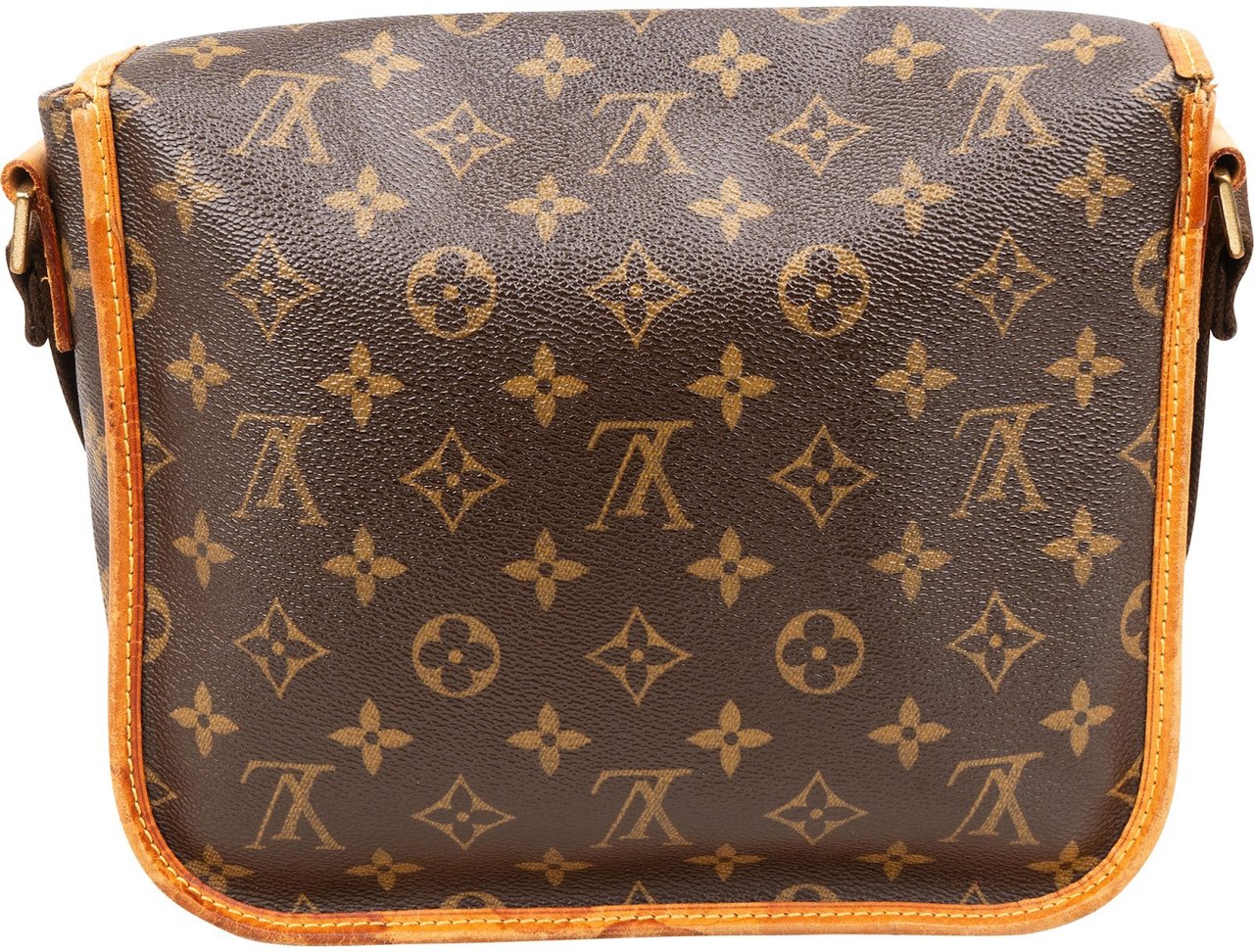 Louis Vuitton Monogram Canvas Bosphore PM Messenger Crossbody Bag Bruin
