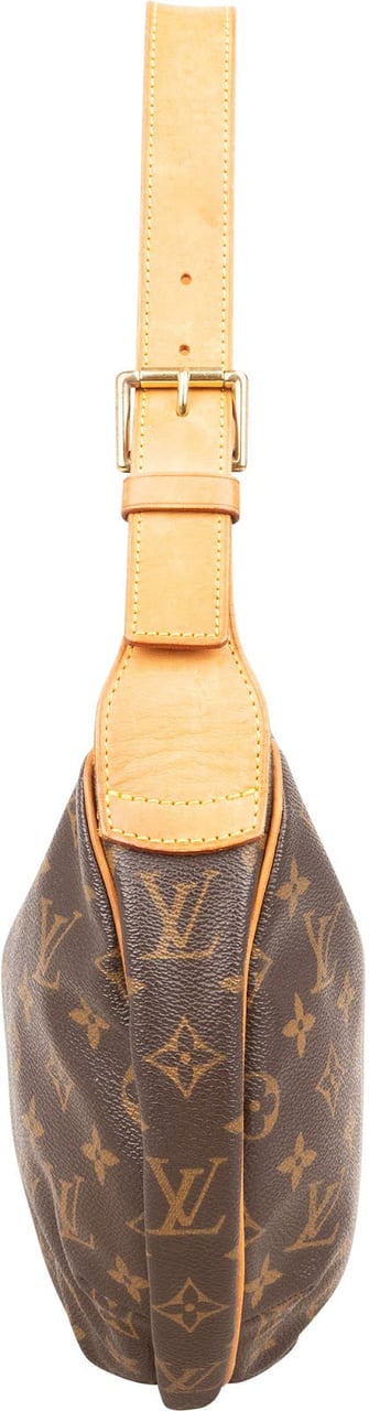 Louis Vuitton Monogram Canvas Croissant MM Shoulder Bag Bruin