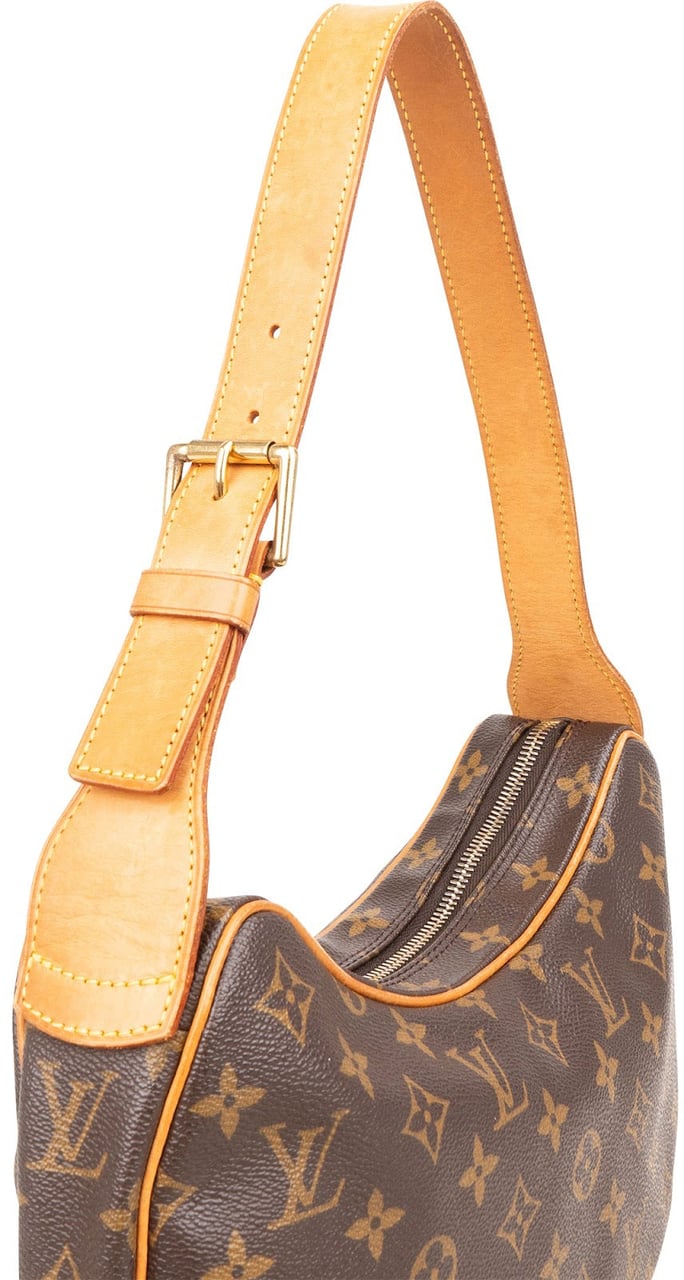 Louis Vuitton Monogram Canvas Croissant MM Shoulder Bag Bruin