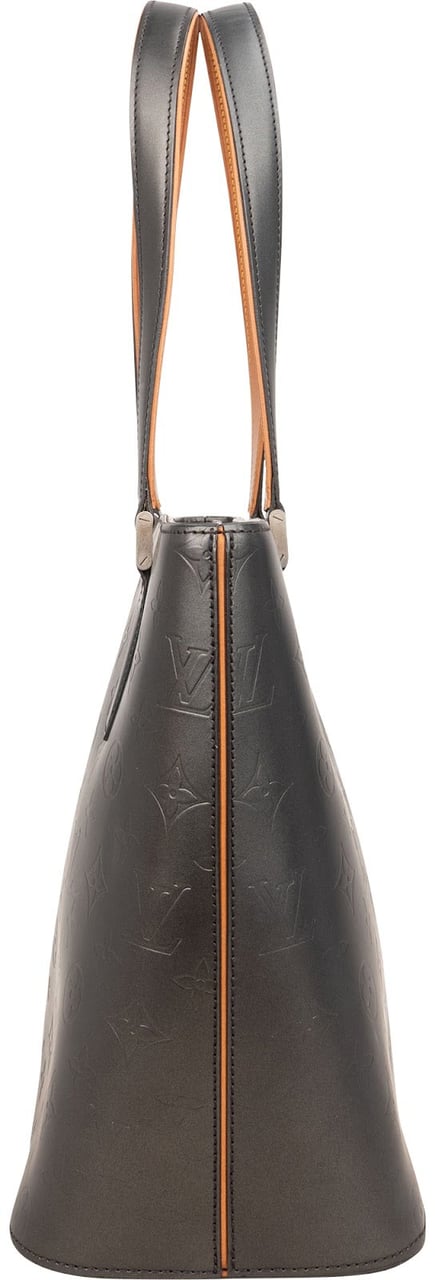 Louis Vuitton Monogram Mat Stockton Shoulder Bag Zwart