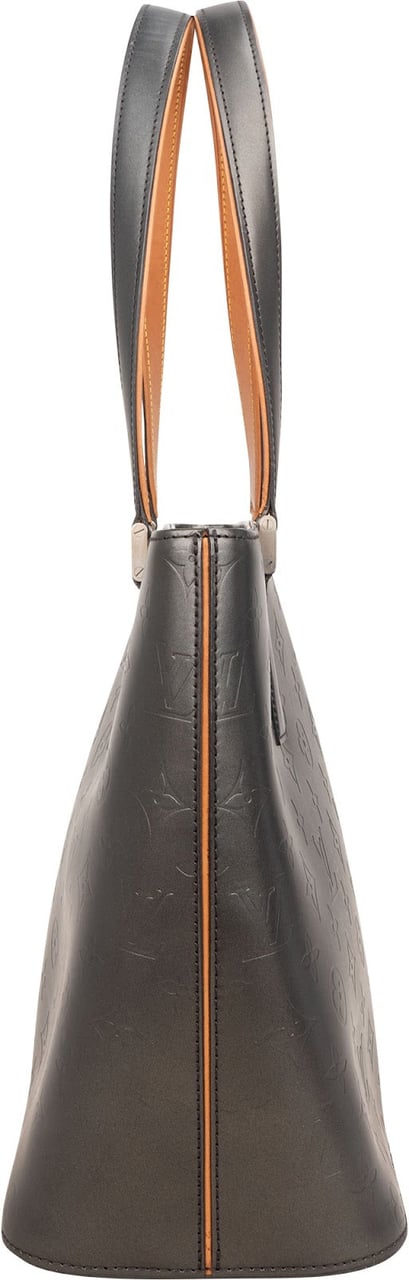 Louis Vuitton Monogram Mat Stockton Shoulder Bag Zwart