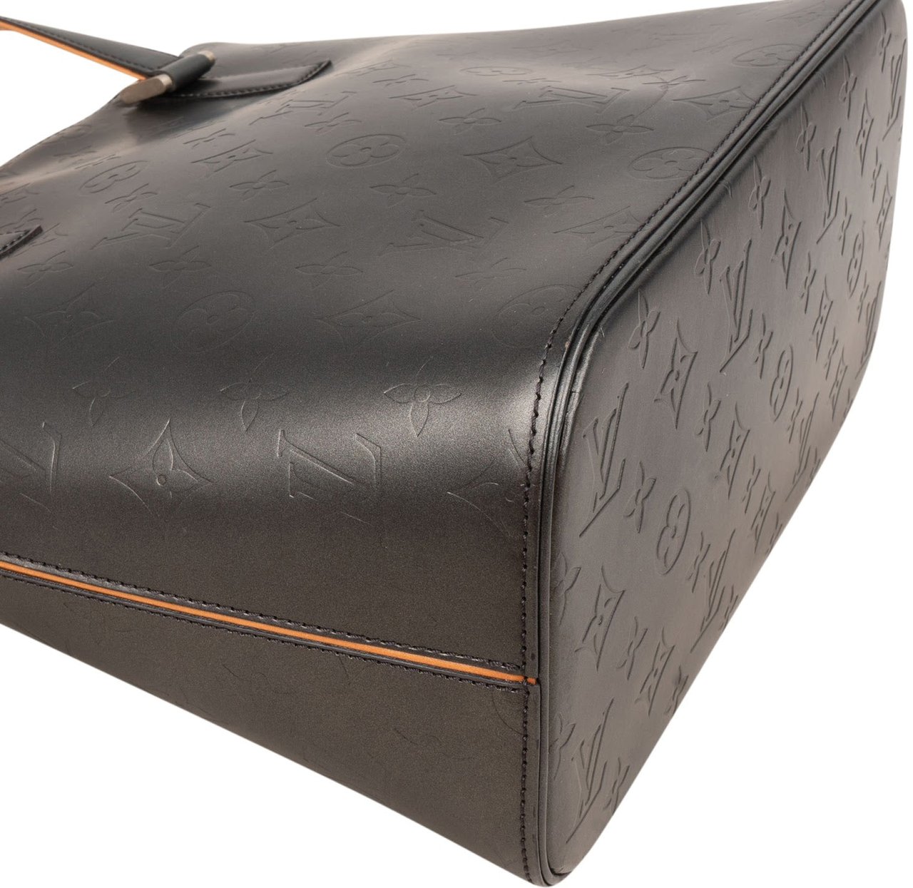 Louis Vuitton Monogram Mat Stockton Shoulder Bag Zwart