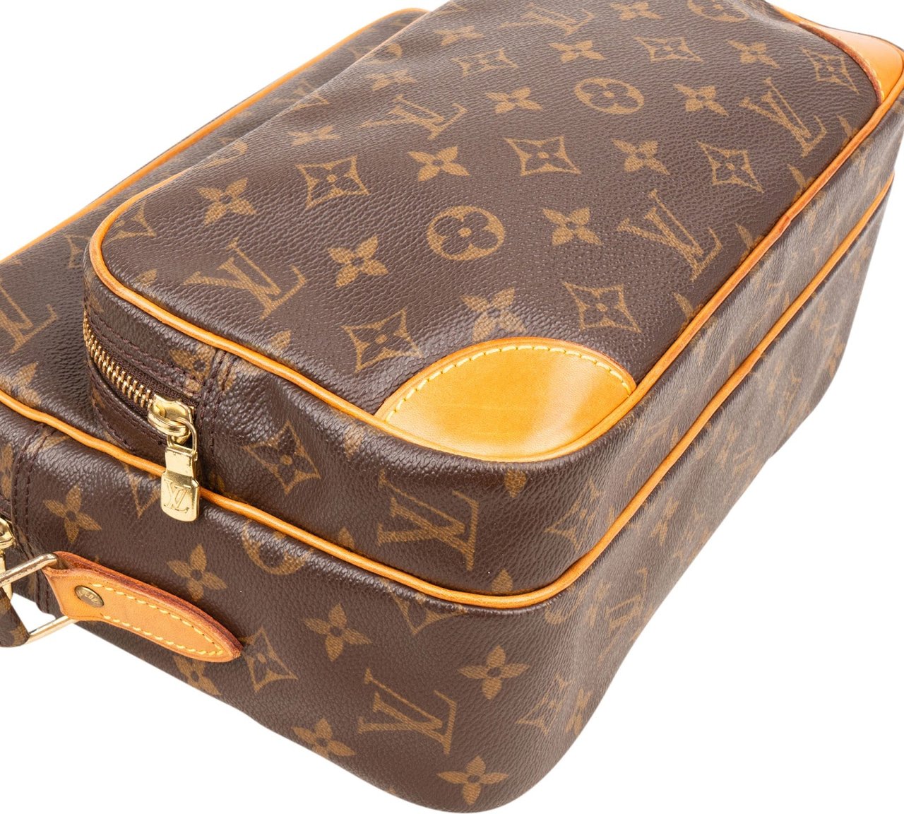 Louis Vuitton Monogram Canvas Nile Crossbody Bag Bruin