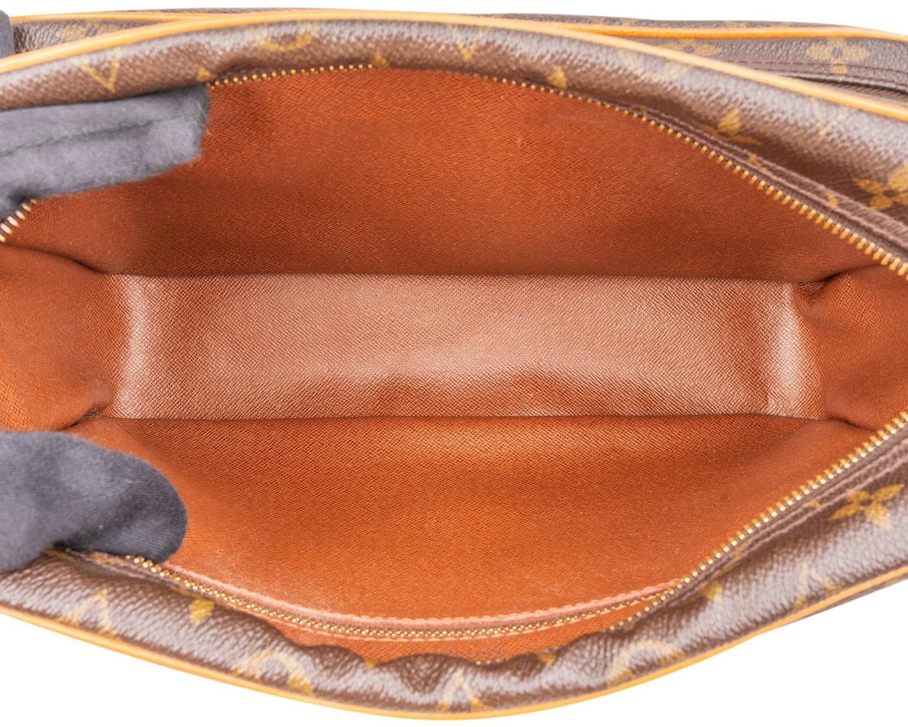 Louis Vuitton Monogram Canvas Nile Crossbody Bag Bruin