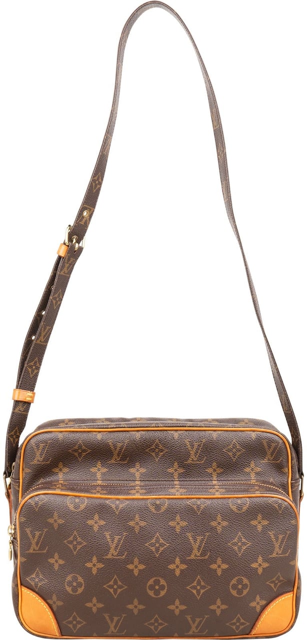 Louis Vuitton Monogram Canvas Nile Crossbody Bag Bruin