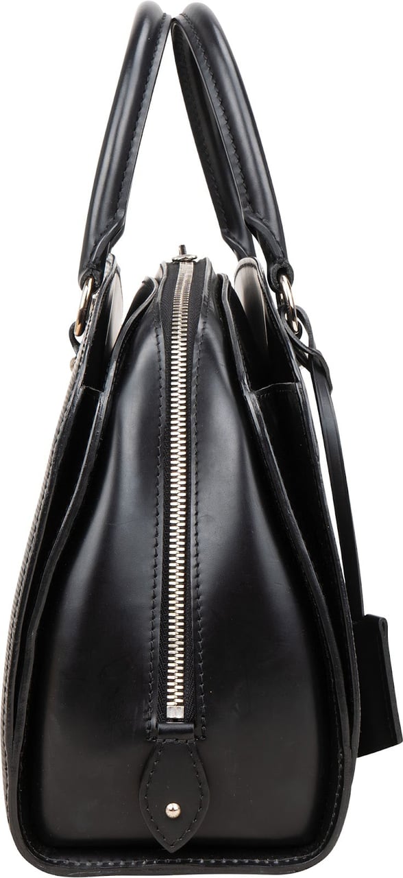 Louis Vuitton Noir Epi Leather Pont Neuf PM Handbag Zwart