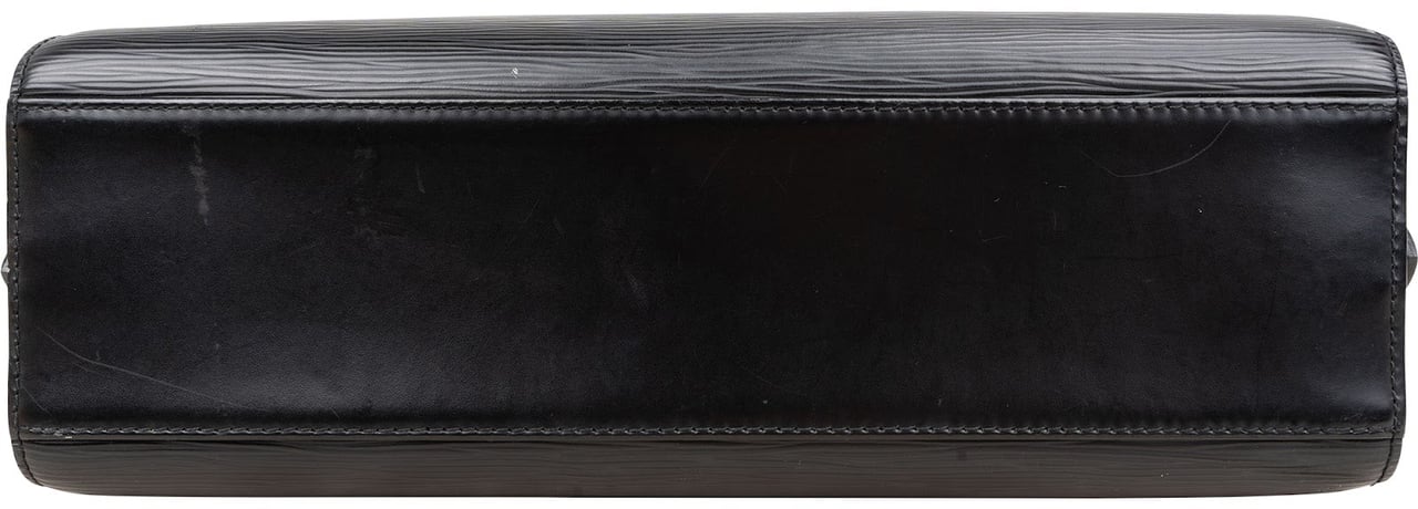 Louis Vuitton Noir Epi Leather Pont Neuf PM Handbag Zwart