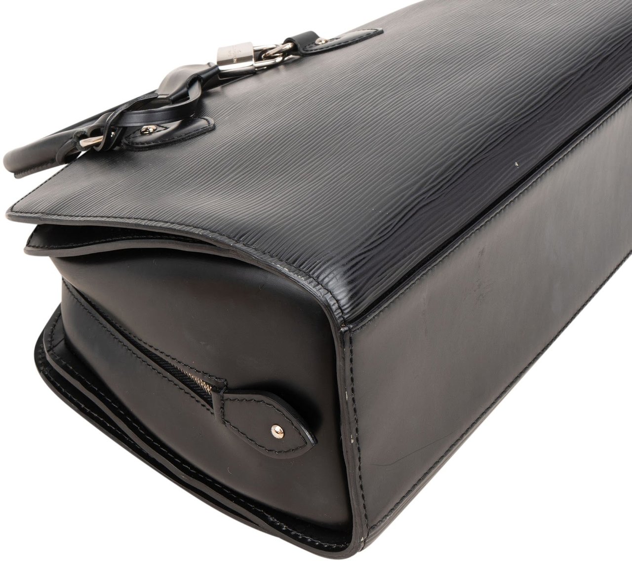 Louis Vuitton Noir Epi Leather Pont Neuf PM Handbag Zwart