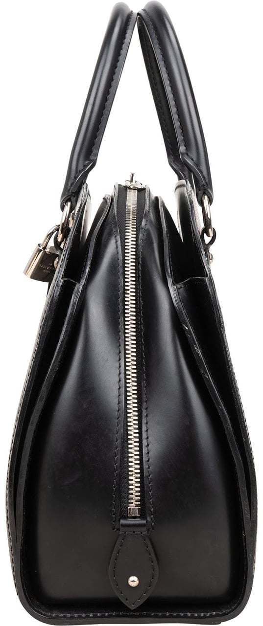 Louis Vuitton Noir Epi Leather Pont Neuf PM Handbag Zwart