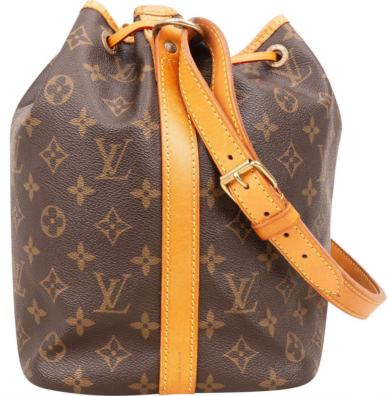 Louis Vuitton Monogram Canvas Sac Noé Petit Shoulder Bag Bruin