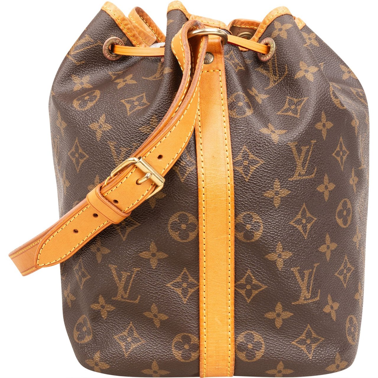 Louis Vuitton Monogram Canvas Sac Noé Petit Shoulder Bag Bruin