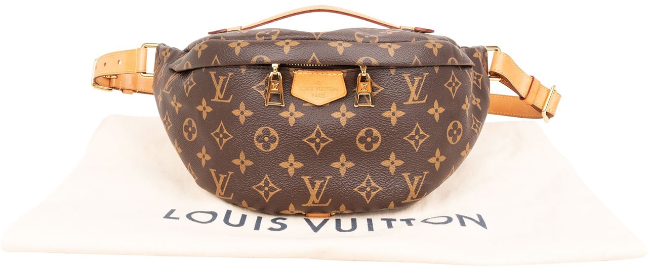 Louis Vuitton Monogram Canvas Bumbag Crossbody Bag Bruin
