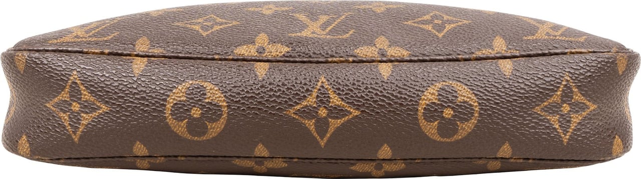 Louis Vuitton Monogram Canvas Pochette Accessoires Shoulder Bag Bruin