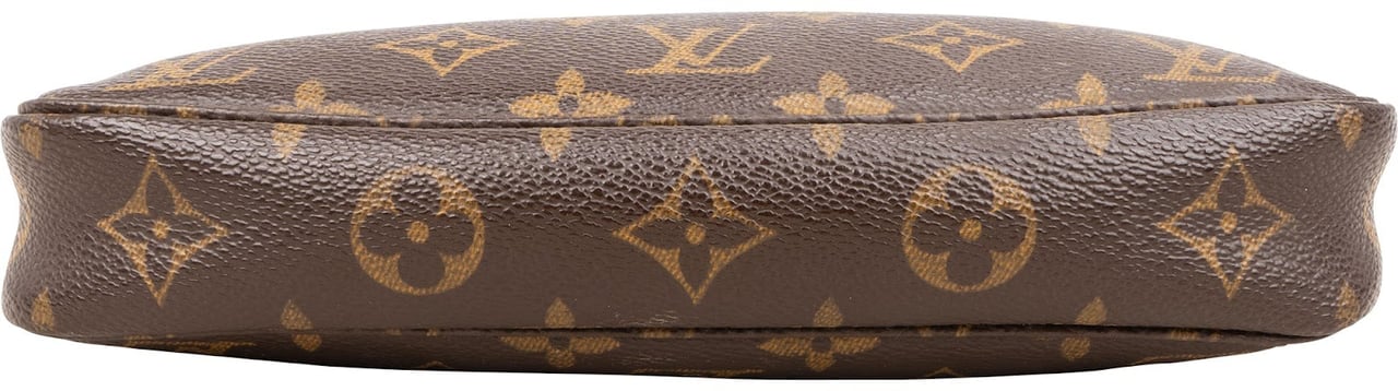 Louis Vuitton Monogram Canvas Pochette Accessoires Handbag Bruin