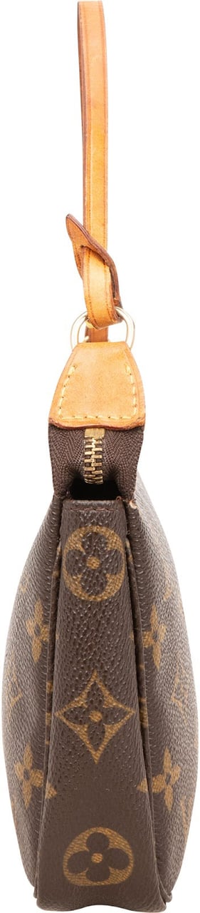 Louis Vuitton Monogram Canvas Pochette Accessoires Handbag Bruin